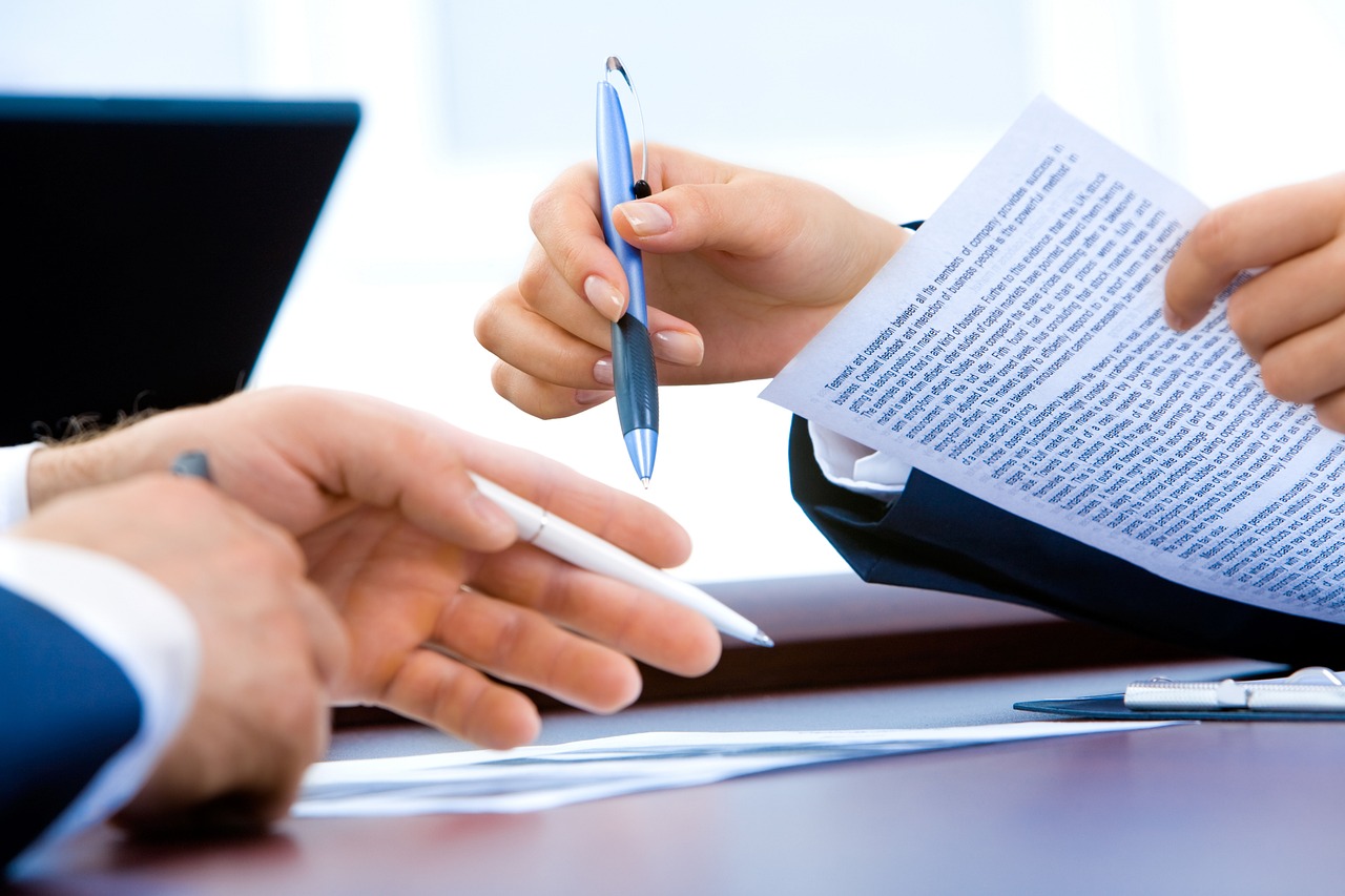 DJ booking contract and agreement on laptop